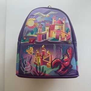 Disney little mermaid loungefly NWT